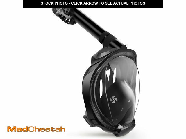 Lot 74-14476308 - Greatever G2 Full Face Snorkel Mask with Latest Dry Top System,Foldable 180 Degree Panoramic View Sn...