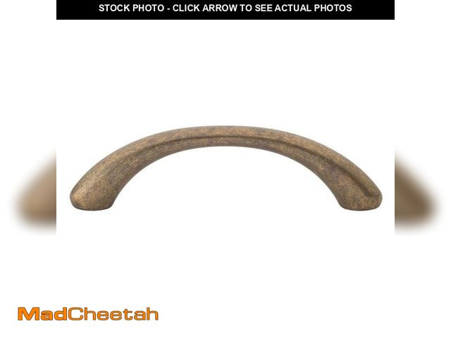 Lot 74-14256949 - GlideRite 2-3/4 in. Center-to-Center Antique Brass Loop Cabinet Drawer Pulls (10-Pack) - UNUSED