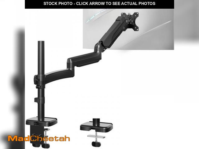 Lot 74-12310492 - MOUNT PRO Single Long Monitor Arm, 13 to 32 inch Computer Monitor Desk Mount, Extra Long Adjustable ...
