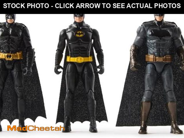 Lot 74-12367390 - DC Comics, Batman 85th Special Edition Batman Action Figures 3-Pack, 4-inch, 85th Anniversary Collec...