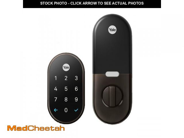 Lot 74-12216256 - Google Nest x Yale Lock - Tamper-Proof Smart Lock for Keyless Entry - Keypad Deadbolt Lock for Front...
