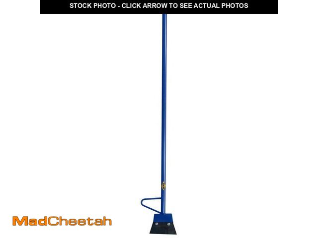 Lot 74-12775092 - QEP 7 in. Wide Floor Scraper and Stripper with 48 in. Handle and Foot Peg - USED