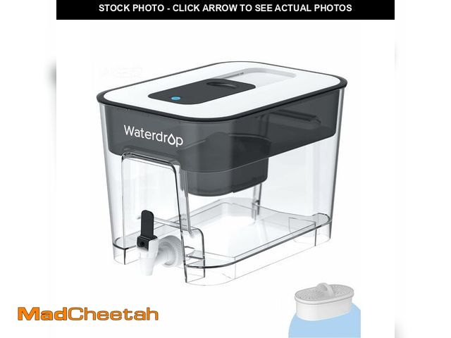 Lot 74-14154695 - Waterdrop WFD-22L Large Water Filter Dispenser, 40-Cup Water Filter Pitcher, 200-Gallon Long-Life, R...