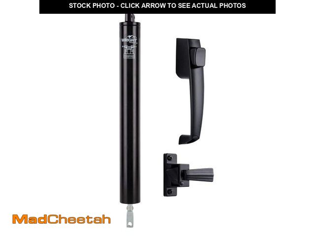 Lot 74-12677065 - Wright Products Closer Latch Combo Kit w/Thumbscrew Black - UNUSED