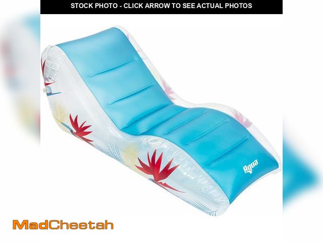 Lot 74-14305081 - New Aqua Paradise Zero Gravity Pool Recliner Lounge - Bird of Paradise Float Lounger with Cup Holder...