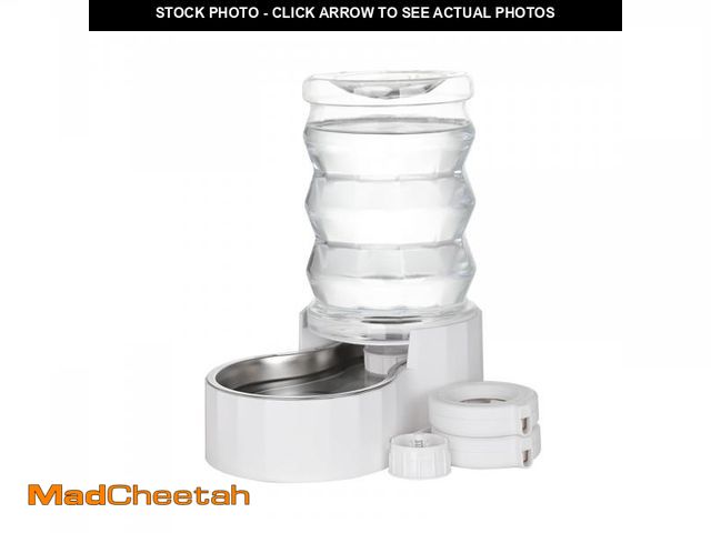Lot 74-12220231 - RIZZARI Automatic Dog Water Bowl Dispenser: 6L Upgraded Gravity Stainless Steel Cat Water Dispenser,...