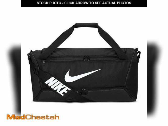 Lot 74-12780741 - Nike Men's 22.60" Durable Sports Duffel Bag, Black - UNUSED