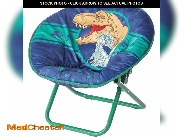 Lot 74-14304994 - Jurassic World Dinosaur 19" Frame Folding Toddler Saucer Chair with Cushion, Ages 3+ - UNUSED