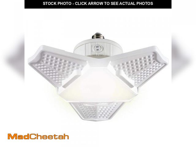 Lot 74-12410384 - BEYOND BRIGHT 20-Watt 72 LED Lamp Lights 6500K Garage Ultra-Bright - UNUSED