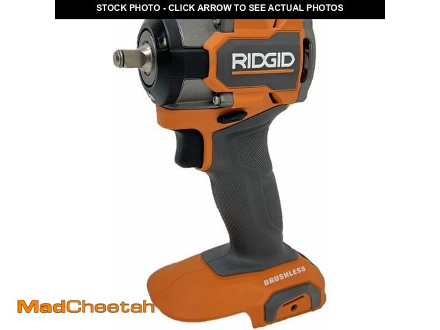 Lot 74-14309195 - RIDGID 18V SubCompact Brushless Cordless 3/8 in. Impact Wrench (Tool Only) - UNUSED