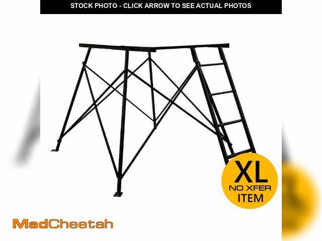 Lot 74-13791523 - Muddy Deluxe 5' Tower Extension Kit, Black, One Size - USED