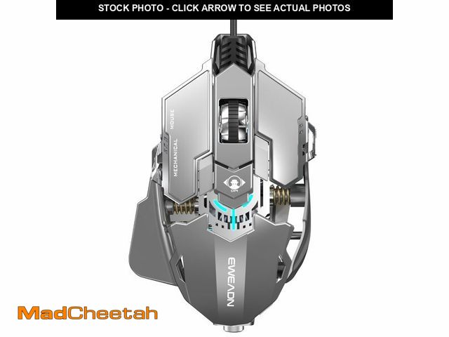 Lot 74-12442130 - SEUNKWANG EWEADN G5 Wired Gaming Mouse, Ergonomic RGB Computer Mouse, 12800 Adjustable DPI, 9 Progra...