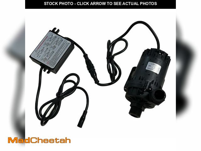 Lot 74-12607487 - SHYSKY Heavy Duty Low Noise 24V 120W Micro Brushless DC Water Pump DC60G-24120S-1 39ft 1003GPH, DRY ...