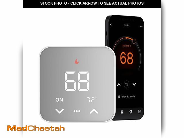 Lot 74-14272402 - Smart Thermostats for Home, WiFi Thermostats Compatible with Alexa and Google Assistant,7day x 8peri...