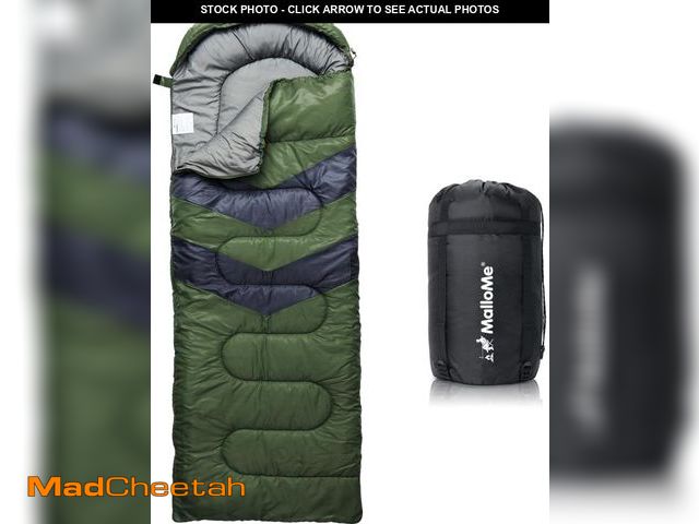 Lot 74-12309826 - MalloMe Sleeping Bags for Adults Cold Weather &amp; Warm - Backpacking Camping Sleeping Bag for Kids...