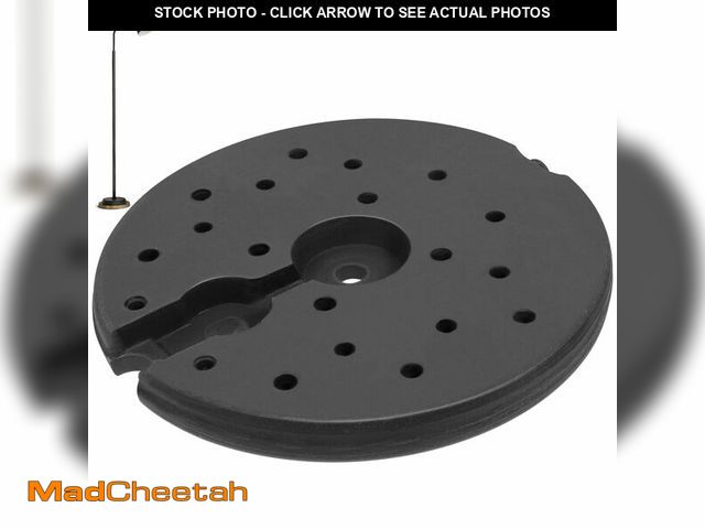 Lot 74-13627319 - Luxshiny Heavy Duty Weighted Plastic Lamp Base for Floor and Desk Lamps and Stable Chassis Base for ...