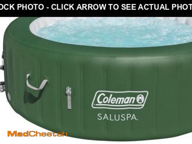 Lot 74-12203223 - Coleman Palm Springs EnergySense AirJet Inflatable Hot Tub Spa (77" x 28") | Portable Hot Tub with 2...