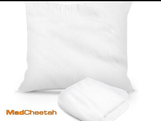 Lot 74-11548363 - Continental Bedding Feather Proof, Waterproof and Down Proof Zippered Fleece Throw Pillow Protectors...