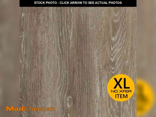 Lot 74-13098884 - Khaki Oak 4 MIL x 6 in. W x 36 in. L Grip Strip Water Resistant Luxury Vinyl Plank Flooring (24 sqft...