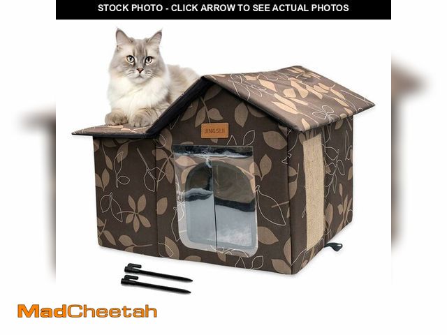 Lot 74-12704464 - Outdoor Cat House, Cat House for Indoor and Outdoor Use - Insulated and WeatherproofÃ¯Â¼ÅWaterproof...
