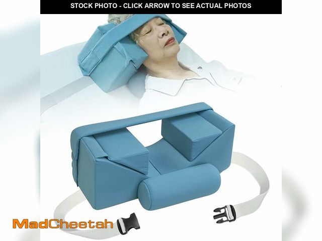 Lot 74-12715250 - Neck Stabilizer Head Positioning Pillow for Bedridden Patients and Elderly Ã¢â¬â Adjustable Pillo...