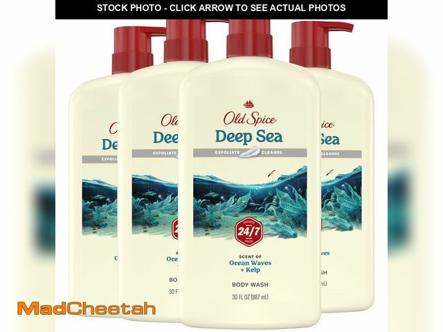 Lot 74-13994443 - Cleansing Body Wash for Men, 24/7 Shower Fresh with Lasting Scent, Exfoliate &amp; Cleanse, Gentle o...