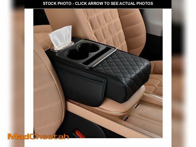 Lot 74-14155444 - Zpana Car Center Console Armrest Pillow, Memory Foam Leather 4 in 1 Vehicle Arm Rest Cover with Tiss...