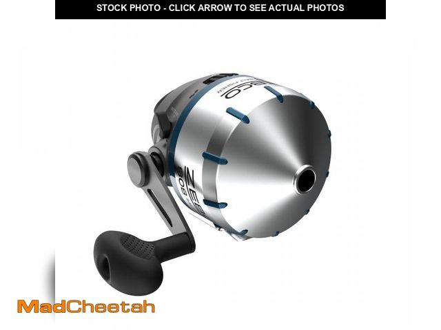 Lot 74-12427551 - Zebco 808 Saltfisher Spincast Fishing Reel, Size 80 Reel, Stainless Steel Ball Bearing Drive - USED