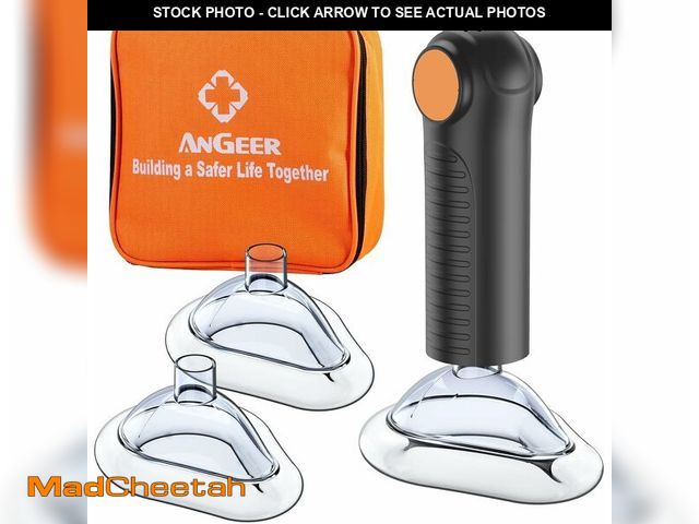 Lot 74-12324855 - Choking Rescue Device, Anti Choking Device for Baby and Adults, AnGeer EasyPumpVac Airway Suction De...