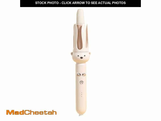 Lot 74-14479888 - PretiHom Automatic Rotating Curling Iron - 1.1 Inch (28mm) Curling Wand for Beach Waves, Anti-Scald,...
