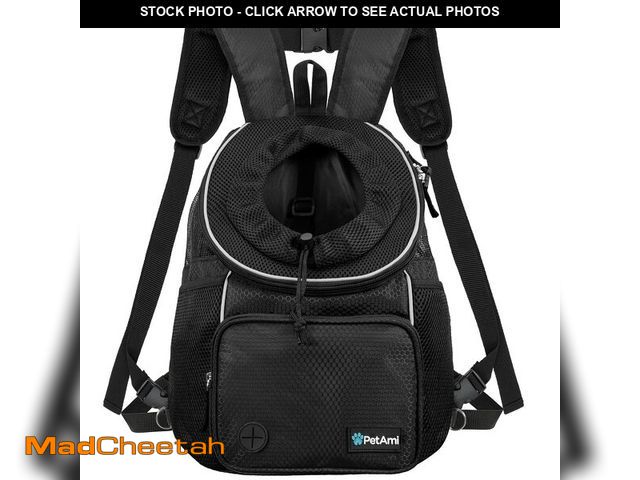 Lot 74-12704655 - PetAmi Dog Front Carrier Backpack, Adjustable Dog Pet Cat Chest Carrier Backpack, Ventilated Dog Car...