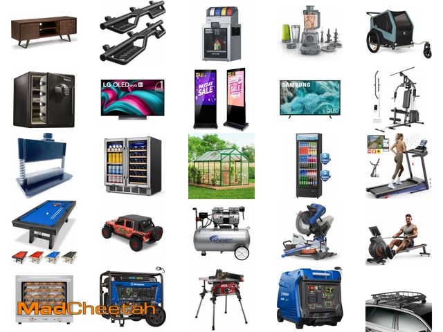 MadCheetah Holland - Overstock, Returns - Home Furnishings, Sports Equipment, Tools and Home Improvement - March 26, 2026