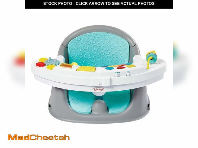 Lot 74-12789841 - Infantino Music &amp; Lights 3-in-1 New Discovery Baby Seat and Booster, Unisex Baby 4-48 Months, Te...