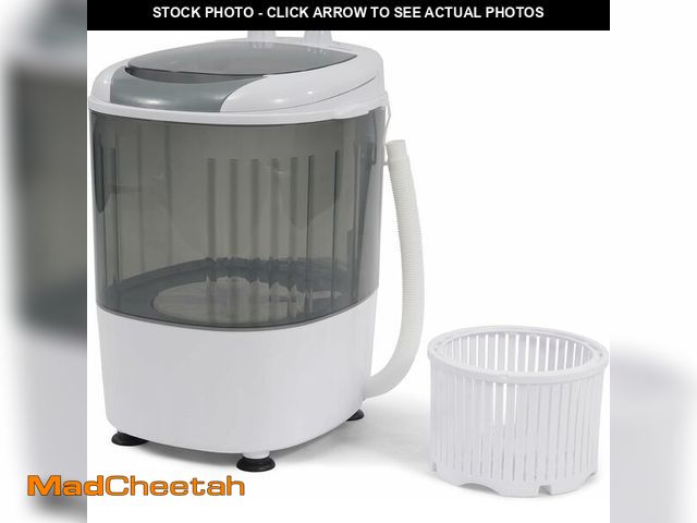 Lot 74-13419429 - (SOME DAMAGE) Elevon Mini Spin Dryer Portable Washing Machine, Compact Laundry for Home, Apartment, ...