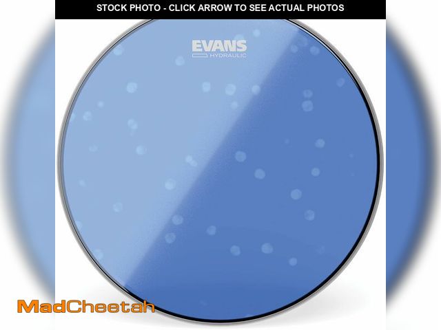 Lot 74-12665021 - Evans Drum Heads - Hydraulic Blue Tom Drumhead, 16 Inch - UNUSED