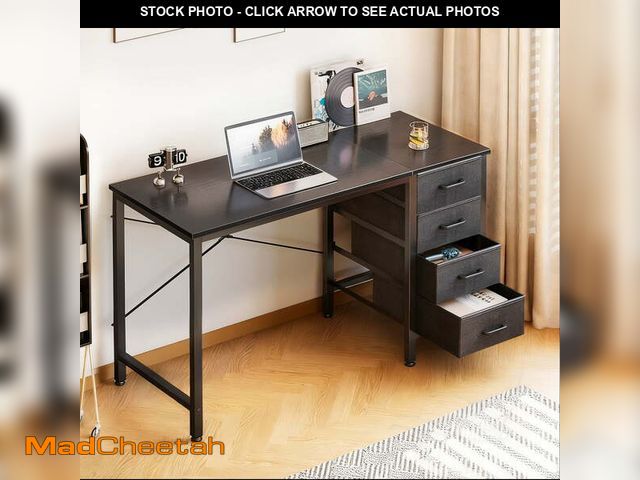 Lot 74-13781034 - Casacomoda Computer Desk with 4 Storage Drawers , Writing Desk for Home Office, Study Work Table for...