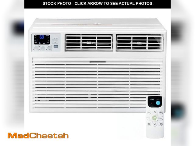 Lot 74-12915729 - ROVSUN 10,000 BTU (DOE) 230-Volts WIFI Through-the-Wall Air Conditioner 450 sq. ft. with Heater in W...