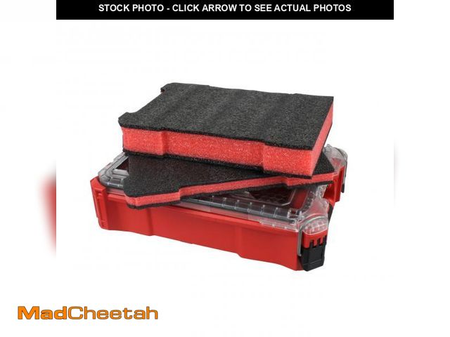 Lot 74-11554917 - Packout Foam Insert Fits for Milwauke 48-22-8435 Foam Packout Insert and Tool Box Foam 2 Piece - UNU...