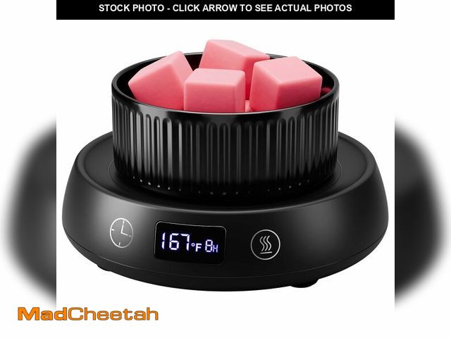 Lot 74-14211015 - Lyty Wax Melt Warmer 3-in-1 Candle Warmer with Timer, Electric Scented Wax Melter Fragrance Wax Cube...