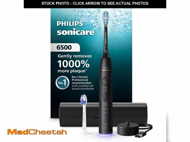 Lot 74-14271181 - Philips Sonicare 6500 Series Electric Toothbrush - Next-Generation Sonicare Technology, Pressure Sen...