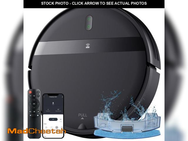 Lot 74-12050242 - Kilgone Robot Vacuum and Mop Combo 2300Pa for Pet Hair | Robotic Vacuum Cleaner with WiFi/Alexa/App ...