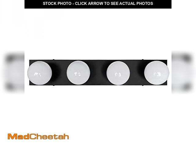 Lot 74-12096051 - Design House Vanity Lights, 4 Linear Lights, Dimmable, Horizontal or Vertical Use, Uses (4) 60W Bulb...