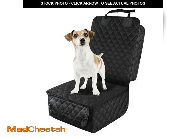 Lot 74-13547123 - PETICON Waterproof Front Seat Car Cover, Full Protection Dog Car Seat Cover with Side Flaps, Nonslip...