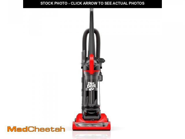 Lot 74-12423094 - Dirt Devil Upright Vacuum, Multi-Surface Bagless, Lightweight Design with Extension Wand, Dusting Br...