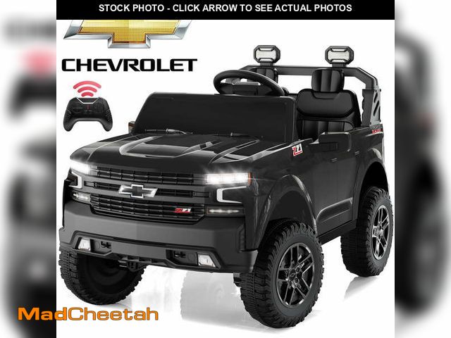 Lot 74-13014054 - Chevrolet Silverado 24V Ride on Cars, Real 2 Seat Battery Powered Ride on Toys with Remote Control, ...