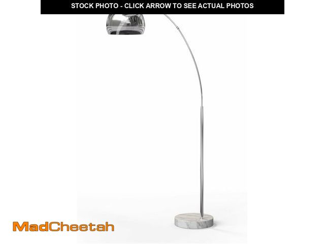 Lot 74-13680284 - Teamson Home Arquer 68.1" Arc Floor Lamp for Living Rooms, Home Offices, Dining Rooms, Bedrooms with...