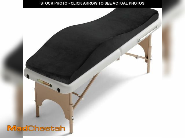 Lot 74-14067250 - FAHKNS Lash Bed Topper, Ergonomic Lash Bed Foam Topper, High Density Foam Massage Table Pad, Curvy E...