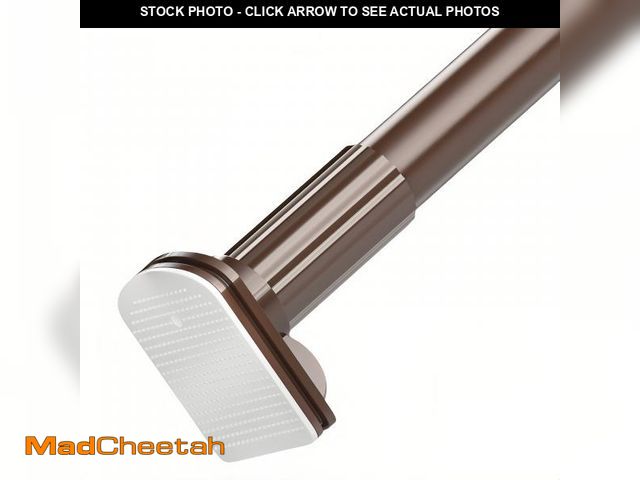 Lot 74-12511814 - Room Divider Adjustable Spring Tension Curtain Rod,Premium Shower Curtain Tension Rods,No Need Drill...