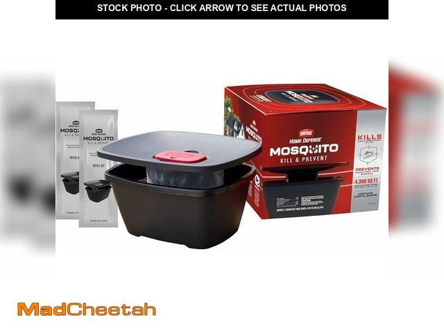 Lot 74-12664549 - Ortho Home Defense Mosquito Kill and Prevent, Controls Mosquitoes and Larvae, Silent, Easy-to-Use, P...