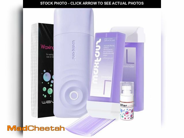 Lot 74-12716638 - Roll on Wax Kit, Smart Wax Roller Kit with Automatic Cooling System, No Burns, Safe and Easy Waxing ...